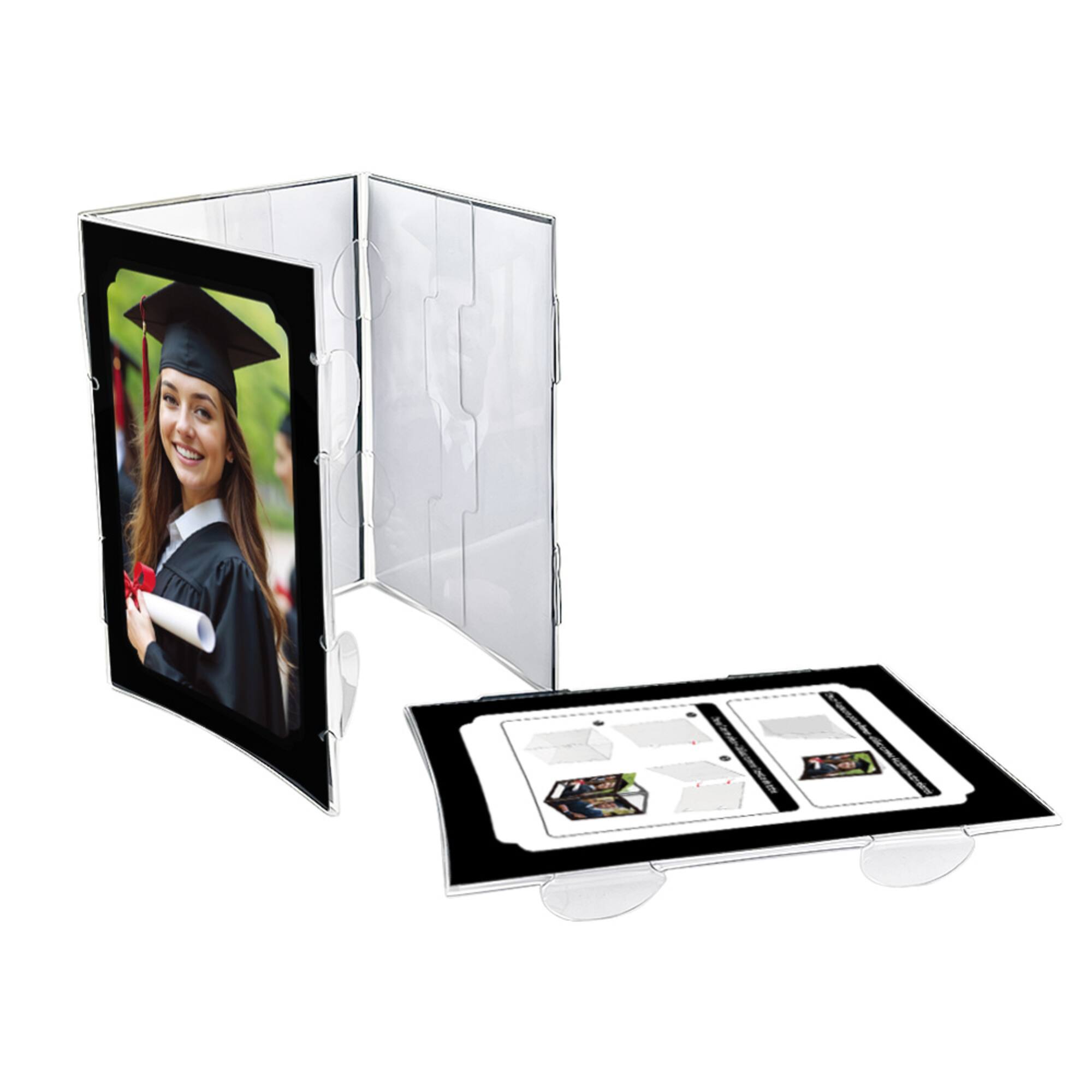 4pc. 4" x 6" Black Centerpiece Frame, Graduation by Ashland®